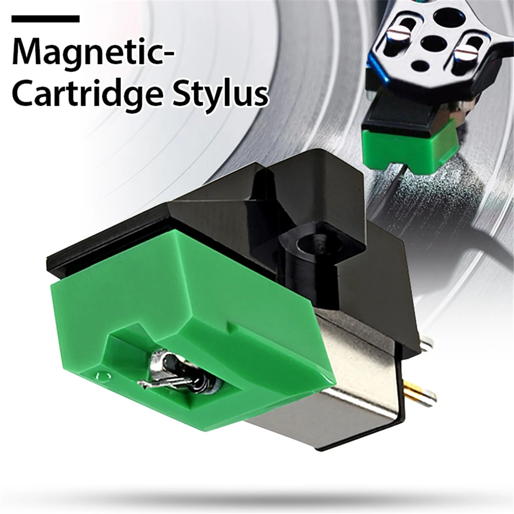 AT95E Магнитный картридж со стилусом игла для проигрывателя виниловых пластин |