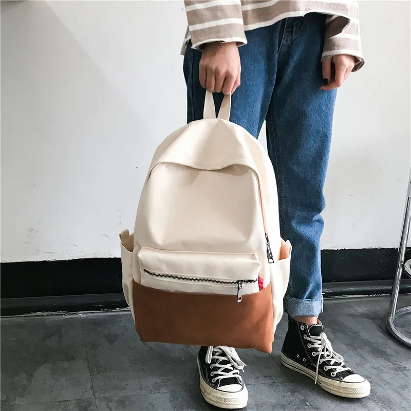 Брендовый женский многофункциональный холщовый рюкзак atinfor для отдыха