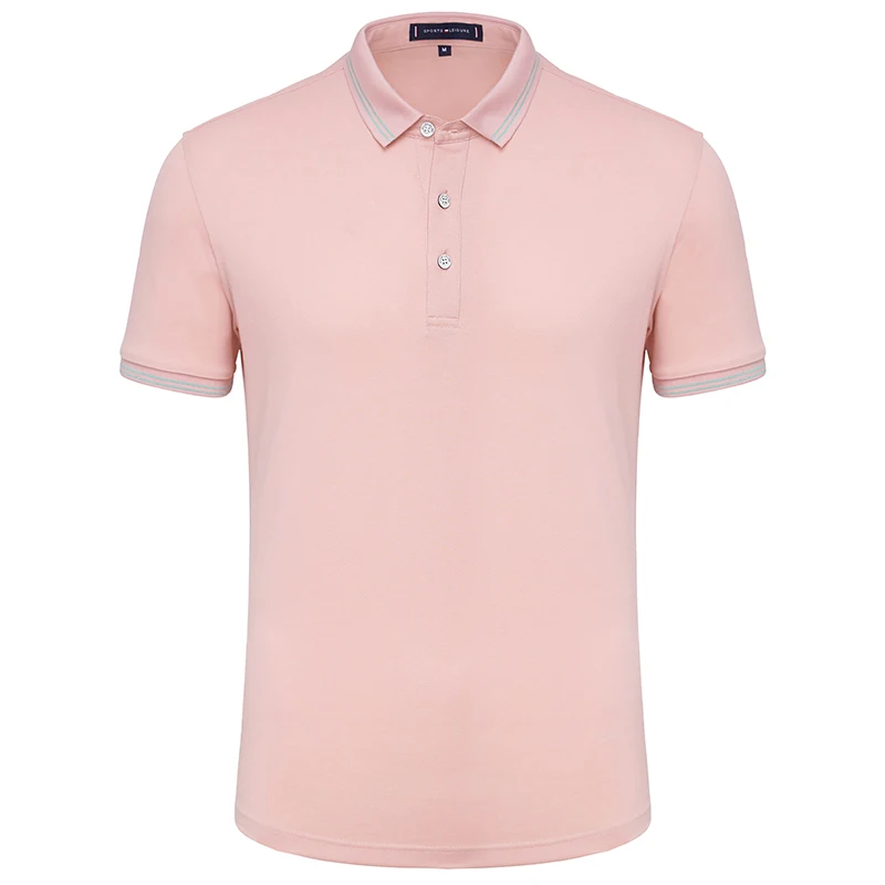 

Summer Men Polo Shirt Brand Clothing Poly Cotton Men Business Casual Male Polo Shirt Short Sleeve Breathable Soft Polo Shirt