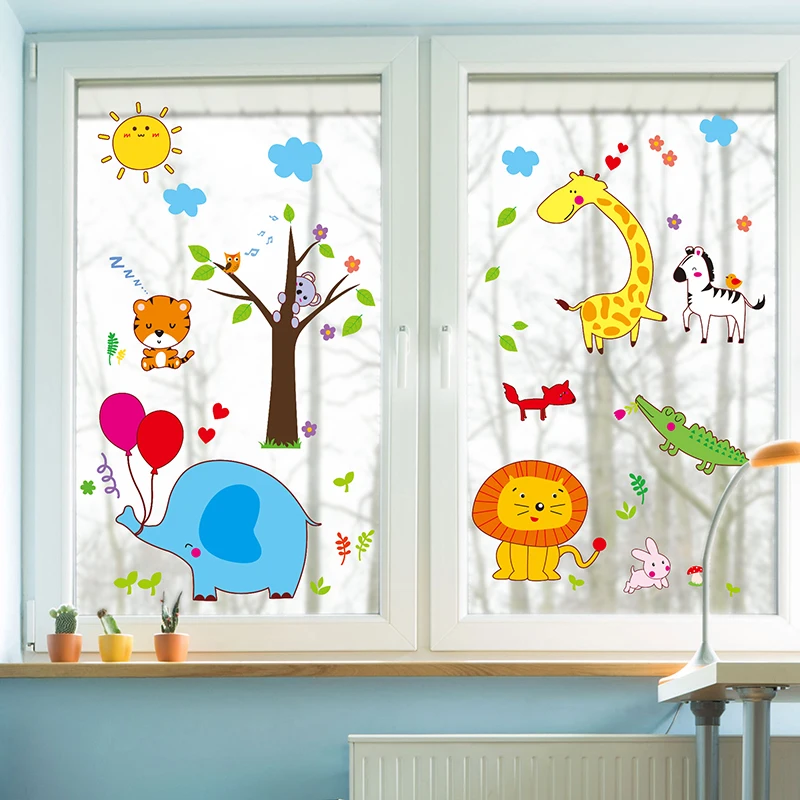 Искусство на стену в виде слона льва тигра оленя | Дом и сад