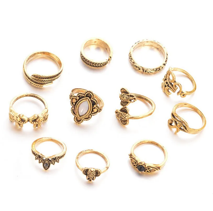 

Fashion Geometric Moon Silver Color Rings for Women Minimal Simple Minimalist Jewelry Punk Fashion Boho Joint Finger Rings