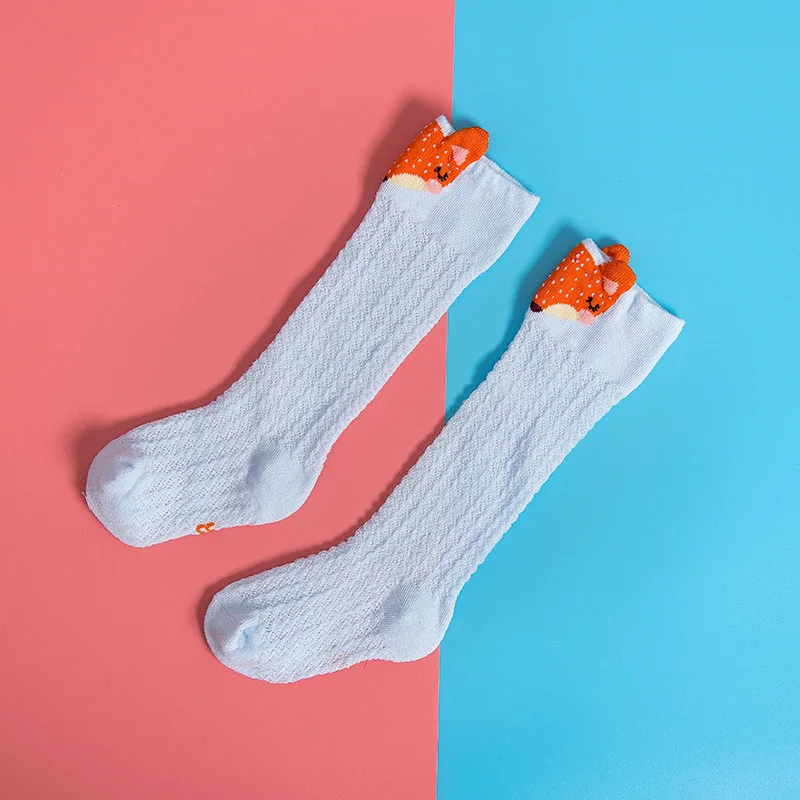 

Cartoon Cute Baby Cotton Socks Bear Animal Baby boy Girl Socks Knee High Long Leg Warmers Sock Boy Girl Children Socks 0-3 Years