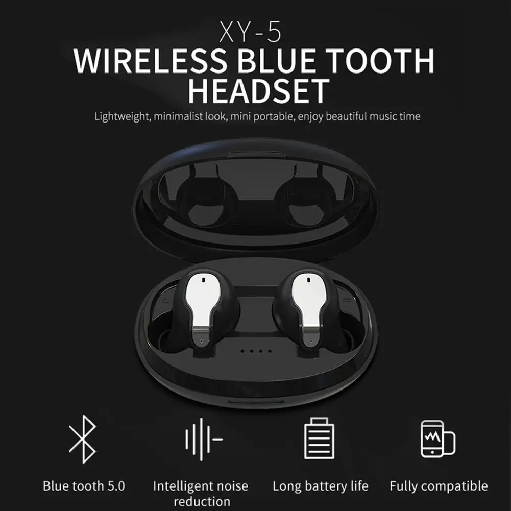 XY-5 сенсорная bluetooth-гарнитура настоящая Беспроводная стереогарнитура Спортивная