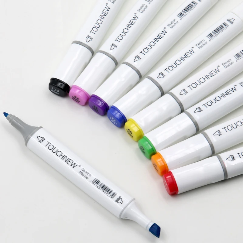 Масляные и спиртовые художественные маркеры 30 60 80 шт./компл.|marker set|colored markers setart |