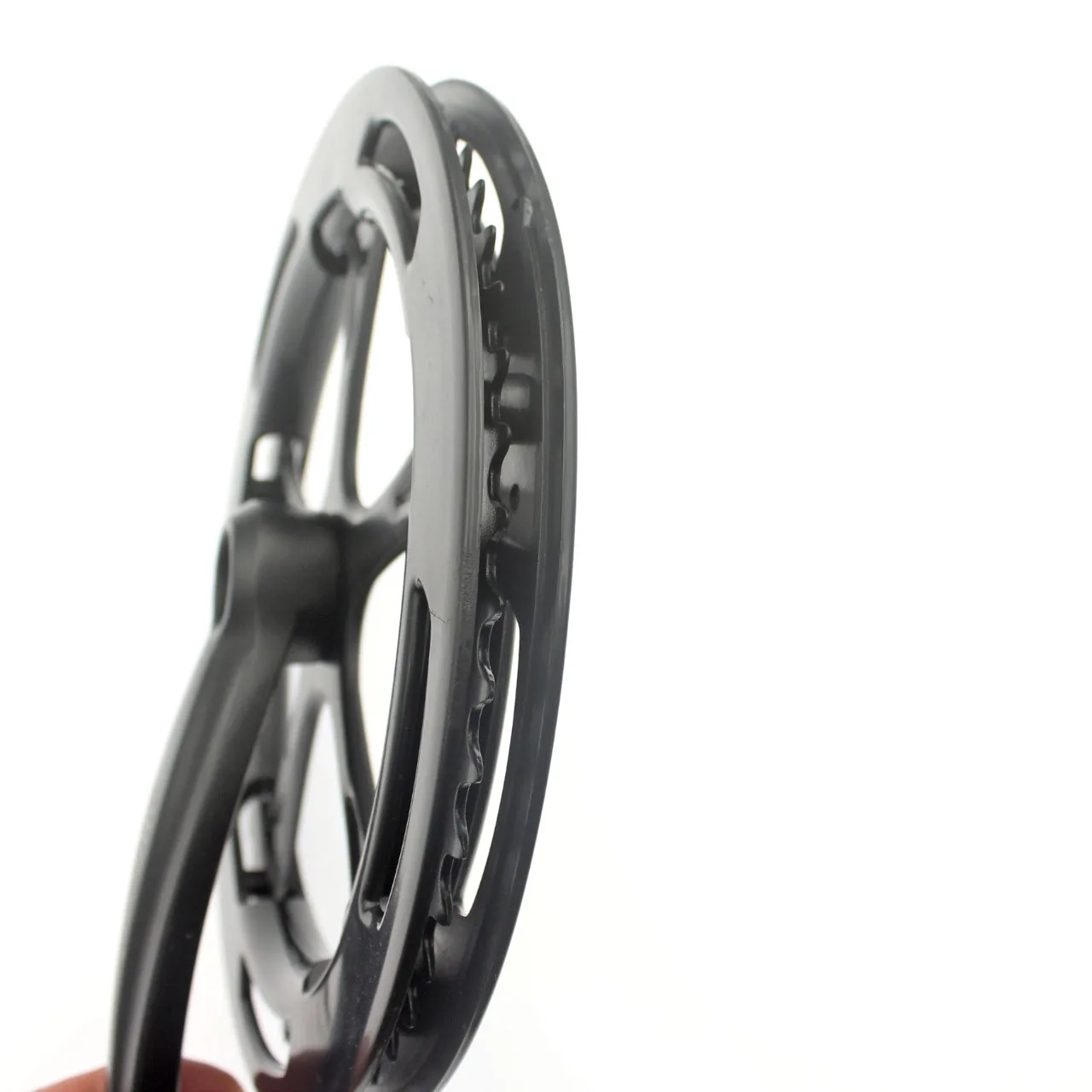 Велосипедная шатунная система 52T Road Bike Crank Set Single Speed 170mm с пустотелой зубчатой пластиной и звездочкой - аксессуары для велосипеда.