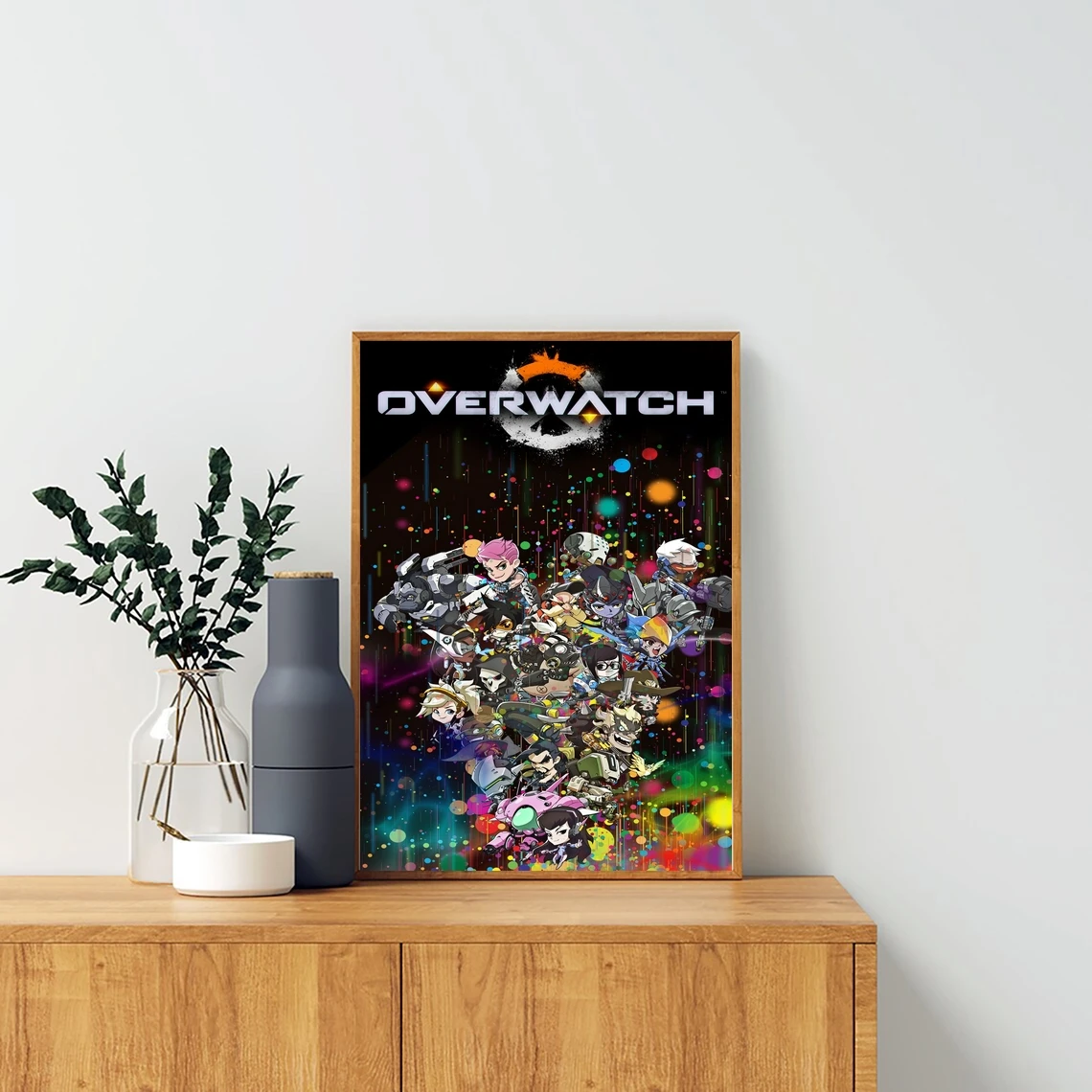 Игровой постер Overwatch альтернативная печать на холсте художественная домашняя