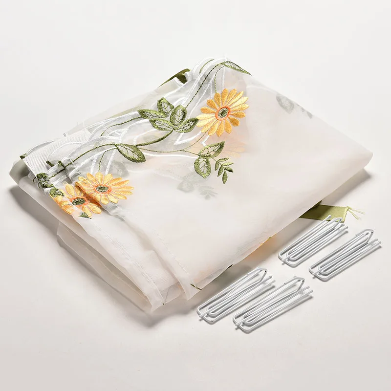 Современные цветочные тюлевые шторы на окна прозрачные для гостиной спальни