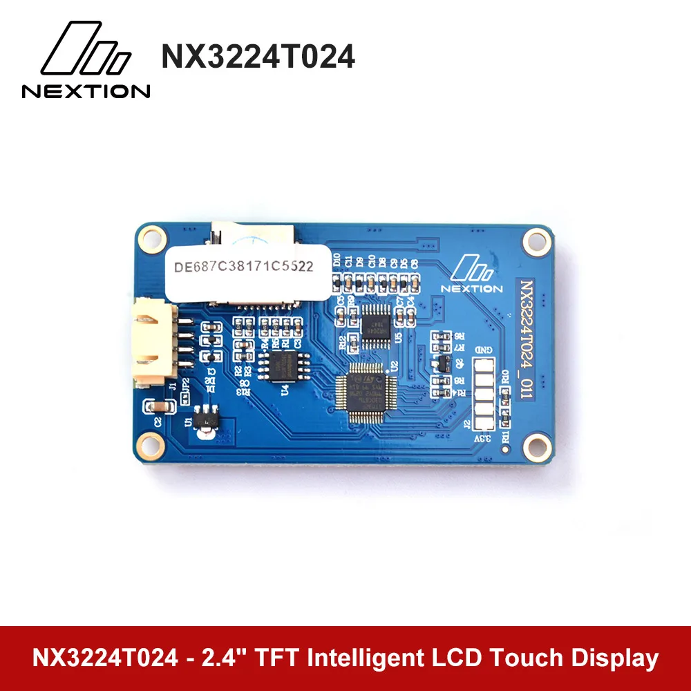 Nextion NX3224T024 2 4 ''HMI Интеллектуальный ЖК сенсорный дисплей USART TFT LCD MCU для TTL модуля
