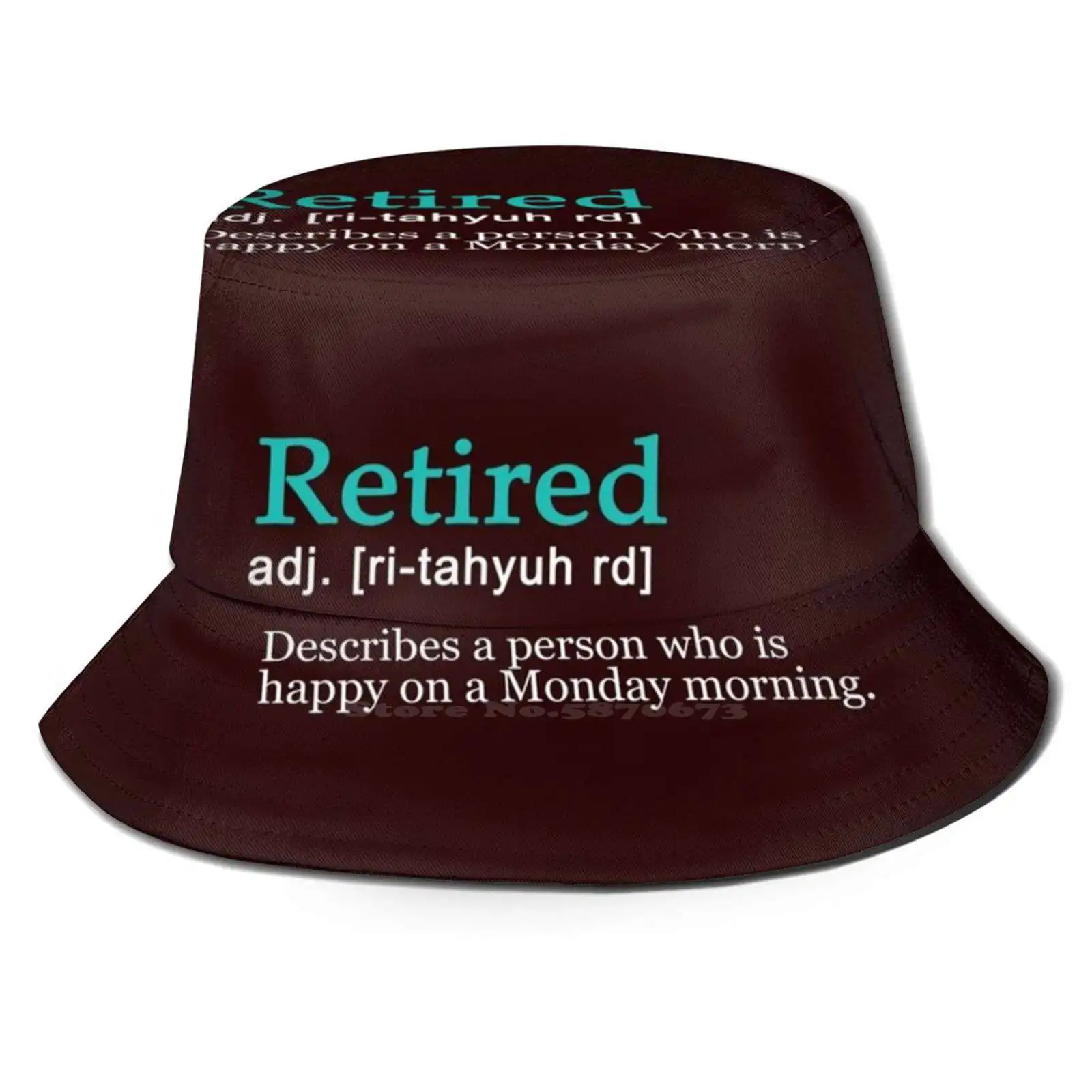 

Funny Retired Love Monday Definition Pattern Hats Outdoor Hat Sun Cap Cute Retirement Funny Retirement Funny Retirement Quote