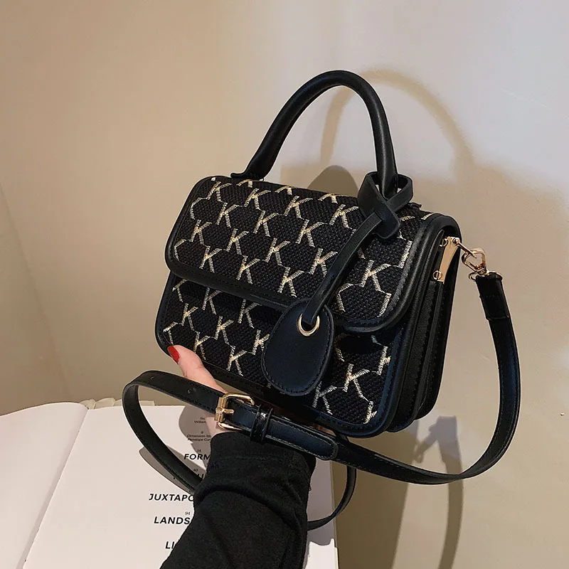 

Женская осенне-зимняя новая сумка через плечо, мини-подушка, трендовая модная маленькая сумка-мессенджер mk, Бостонская сумка, Корейская вер...