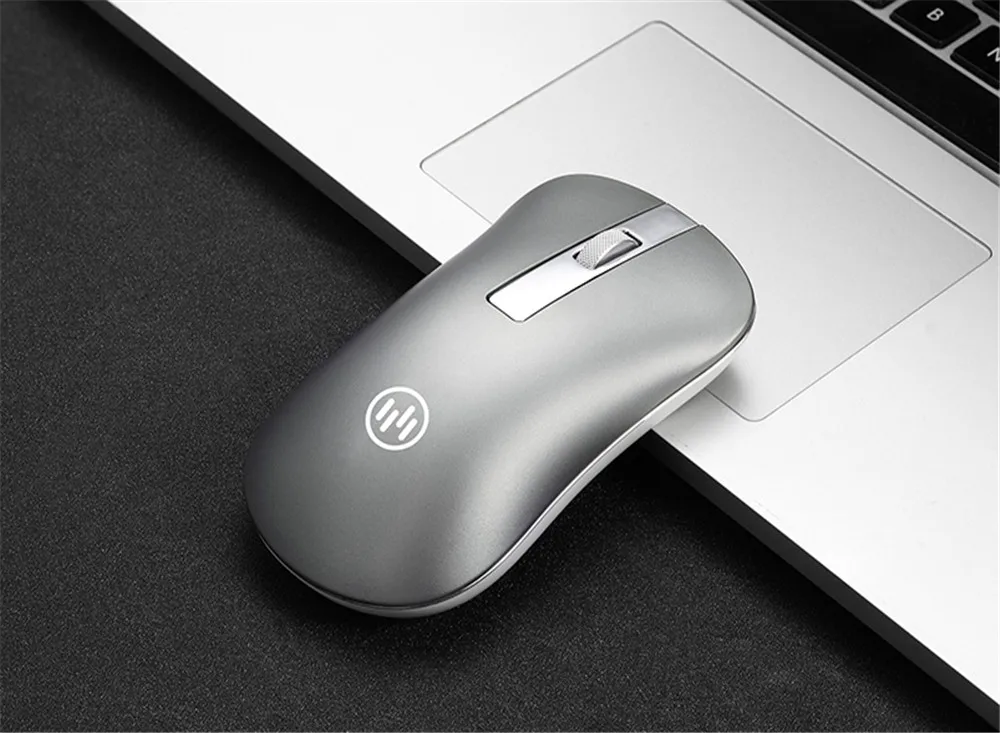 Беспроводная перезаряжаемая мышь с Bluetooth, эргономичная компьютерная мышь, бесшумная мини-мышь Mause, 2,4 ГГц, USB оптическая мышь для ноутбука