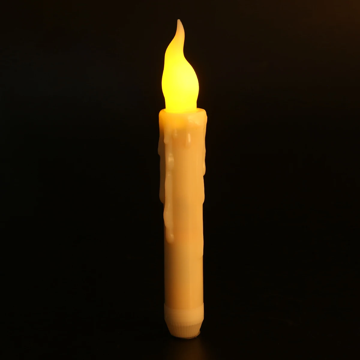 6 шт. Желтый Мерцающий электронные свечи с дистанционным управлением огни