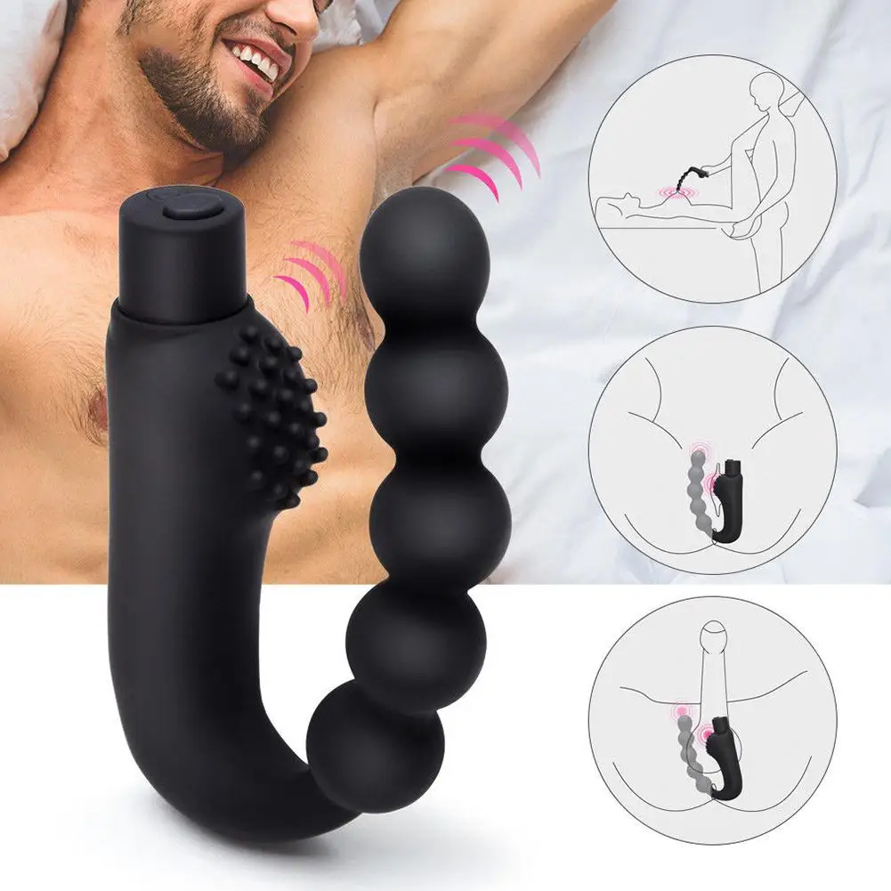 10 Вибрационный анальный штекер влагалища P-Spot массажер простаты секс-игрушка для