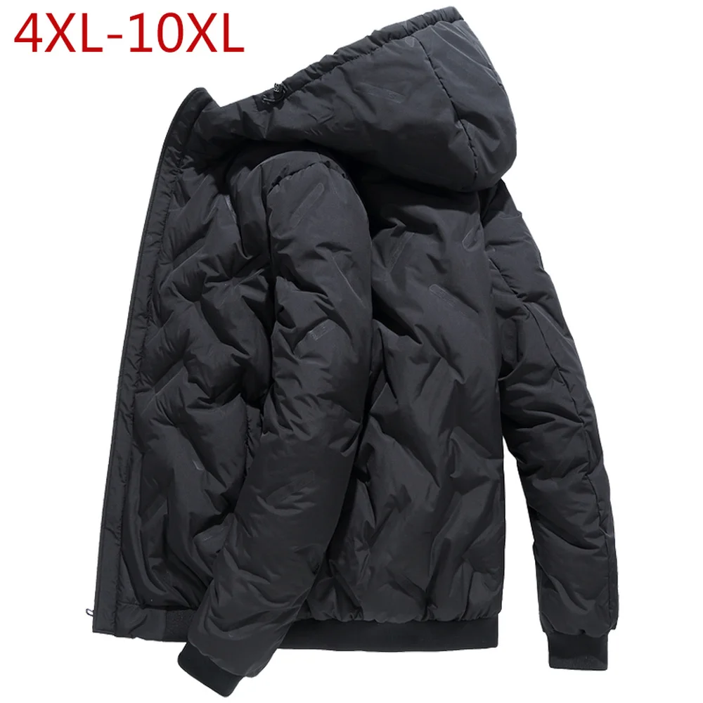 Толстая Мужская куртка большого размера 4XL 10XL на зиму 2019 повседневная