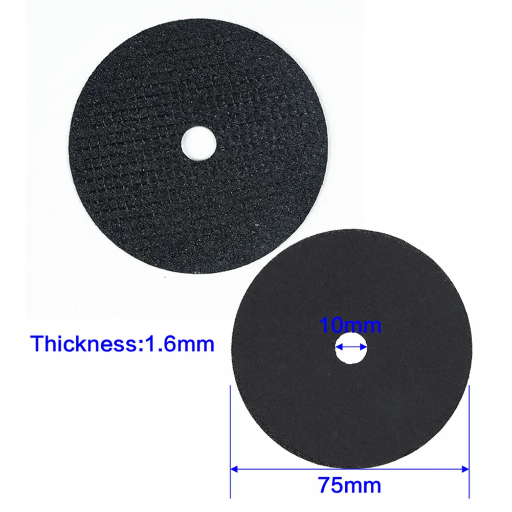 

20Pcs 3/75mm Resin Cutting Disc Metal Cut Off Wheel Blade For Angle Grinder Set