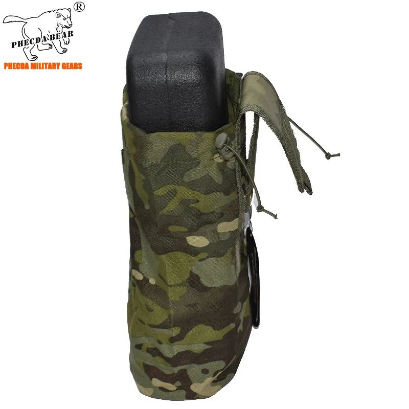 500D Cordura MOLLE мультикам Тропик Тактический Дамский мешок Открытый Охота подсумок