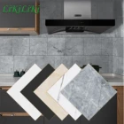 Виниловые самоклеящиеся наклейки на пол, водонепроницаемая мраморная настенная декоративная пленка, наклейки для ванной, кухни, гостиной, переводки для обновления грунта