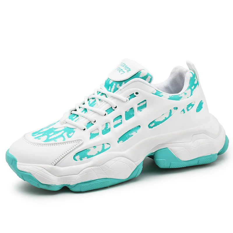 

Men Running Shoes Super Light Sneakers For Man Breathable Elastic Sole Lace Up Casual Trainers Non-slip Walking Sports Shoes