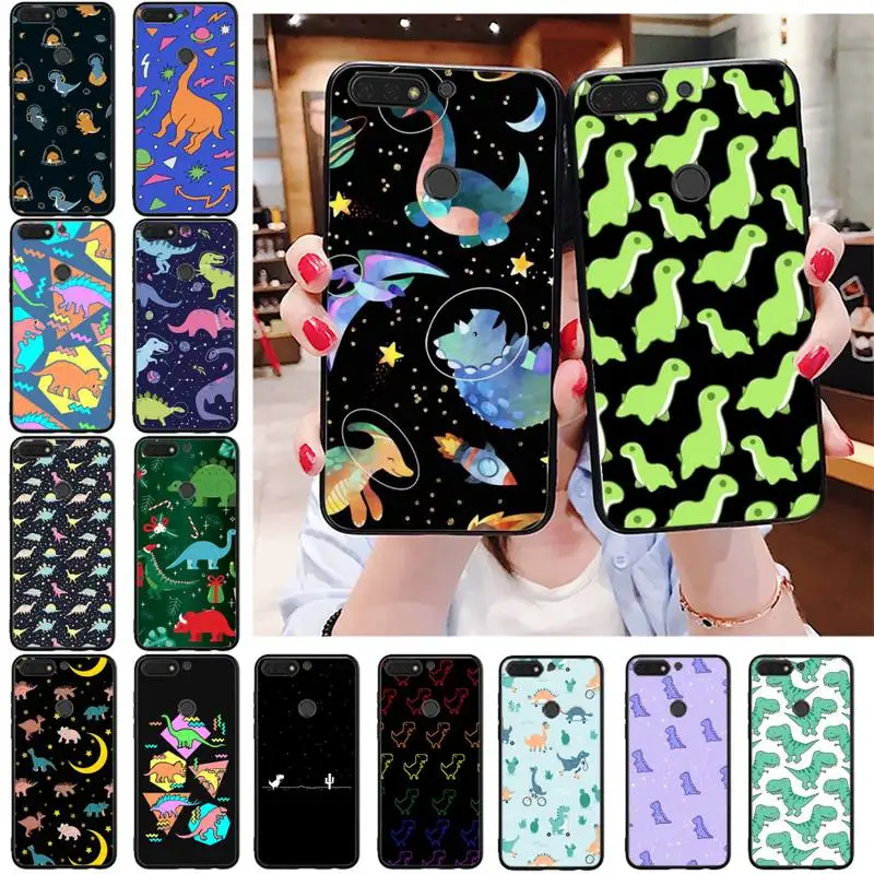 

Cute Dinosaur Baby Phone Case For Huawei Honor 10X lite 7C 7A 8X 9X 8A 20lite 10lite 10i 8C 7X 8S 20S 9S 7S 9A Case