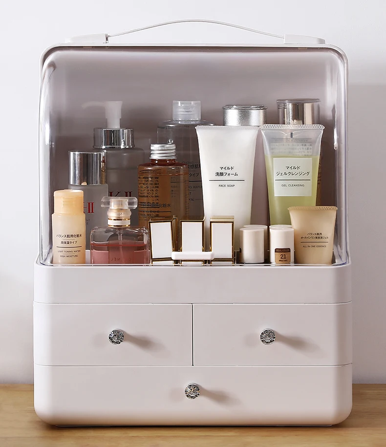 Ящик для хранения косметики домашний Европейский туалетный столик полка отделки