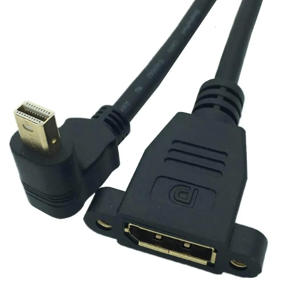 30 см мини порт дисплея для кабеля порта левый правый вверх вниз угловой