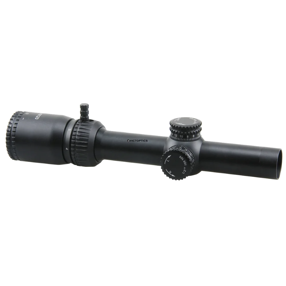 victoptics x4 14x20 caca riflescope mira optica telescopica tiro scope airsoft rifle 03