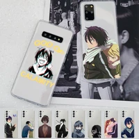 japanese yato noragami anime phone case for samsung a 10 20 30 50s 70 51 52 71 4g 12 31 21 31 s 20 21 plus ultra