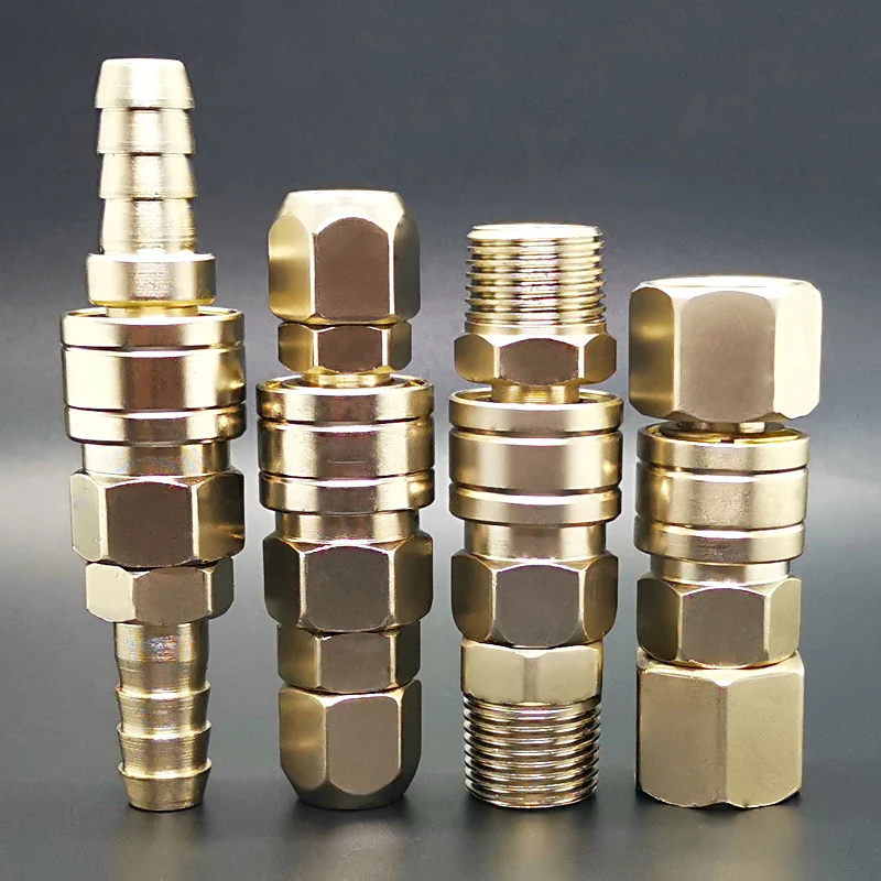 Пневматический Фиттинг типа C самоблокирующийся быстроразъемный соединитель