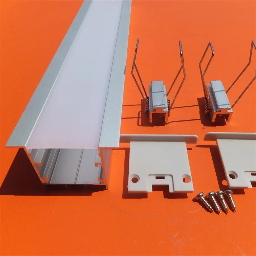 Бесплатная доставка светодиодные встраиваемые светильники профиль