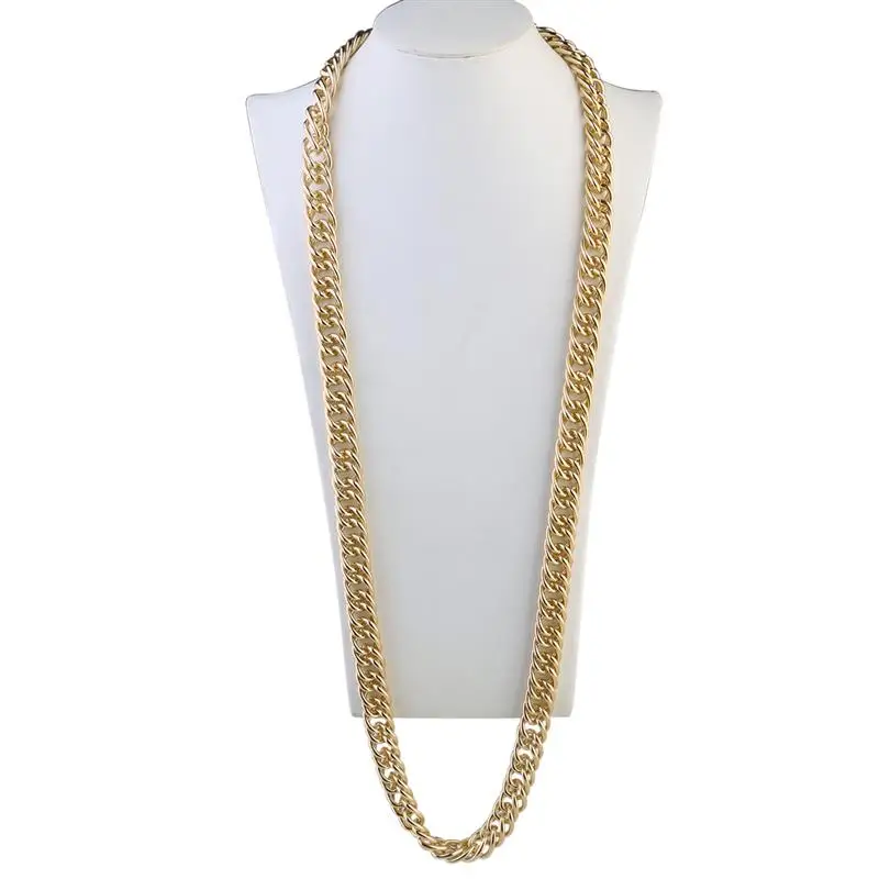 Детская одежда на рост 80 95 см стильная в стиле хип хоп Цепочки и ожерелья 1 5 ширину