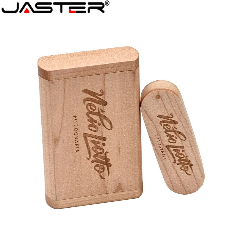 JASTER Новый USB 2 0 деревянный usb + флип-бокс флеш-накопитель карта памяти Флеш