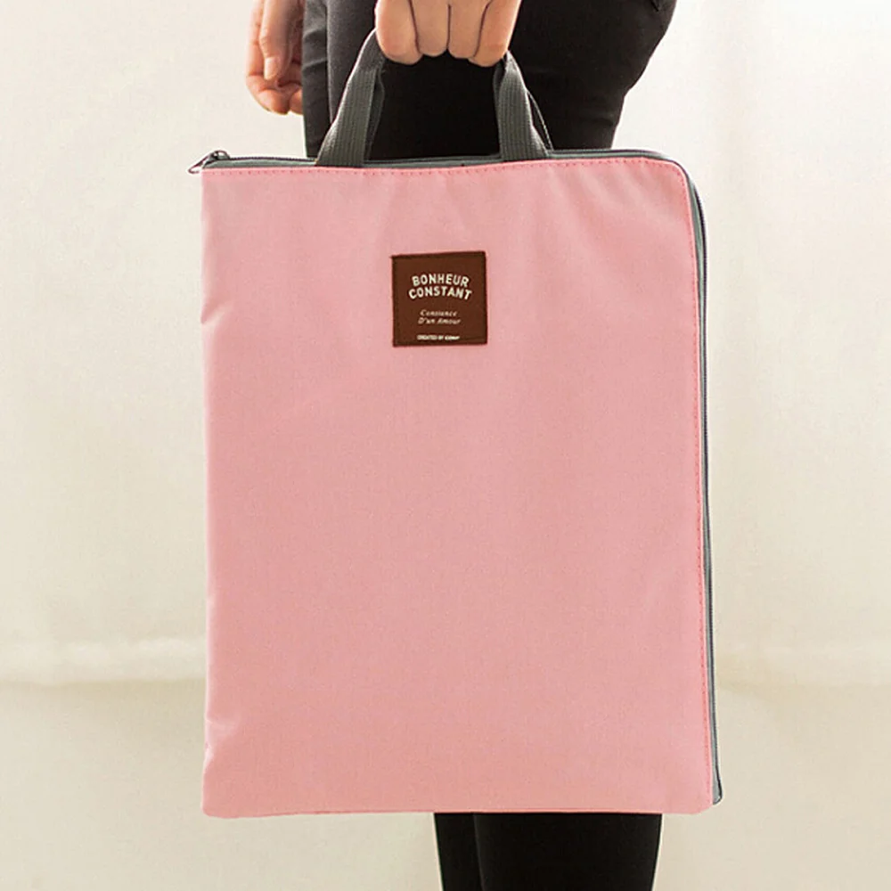 

A4 Document File Organizer Bag Tote Holder Folder iPad Bag Carrying Case Waterproof Roomy Bag for Men )