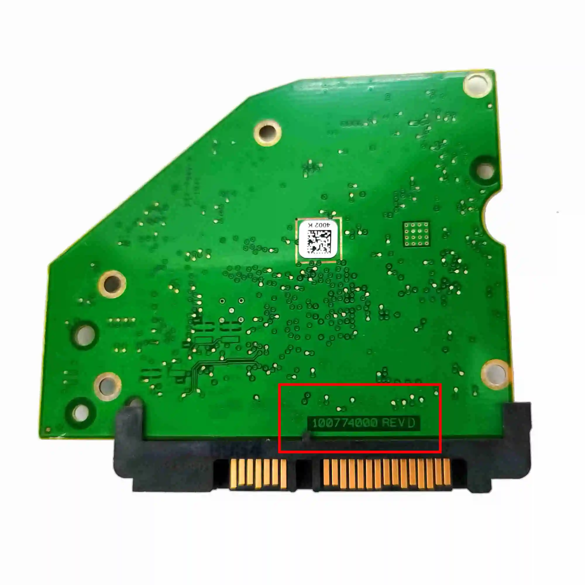 100774000 REV D HDD PCB Логическая плата хорошего тестирования жесткого диска настольного