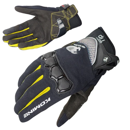 

3D перчатки Komine GK-162 GK 162, защитные сетчатые перчатки MX Plus, мотоциклетные велосипедные спортивные черные сенсорные перчатки