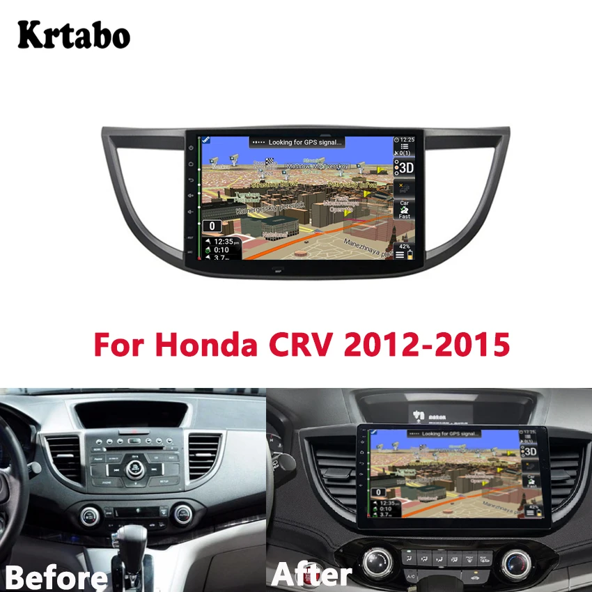 Автомобильное радио Android мультимедийный плеер 4G RAM для Honda CRV CR-V 2012 2013 2014 2015 GPS