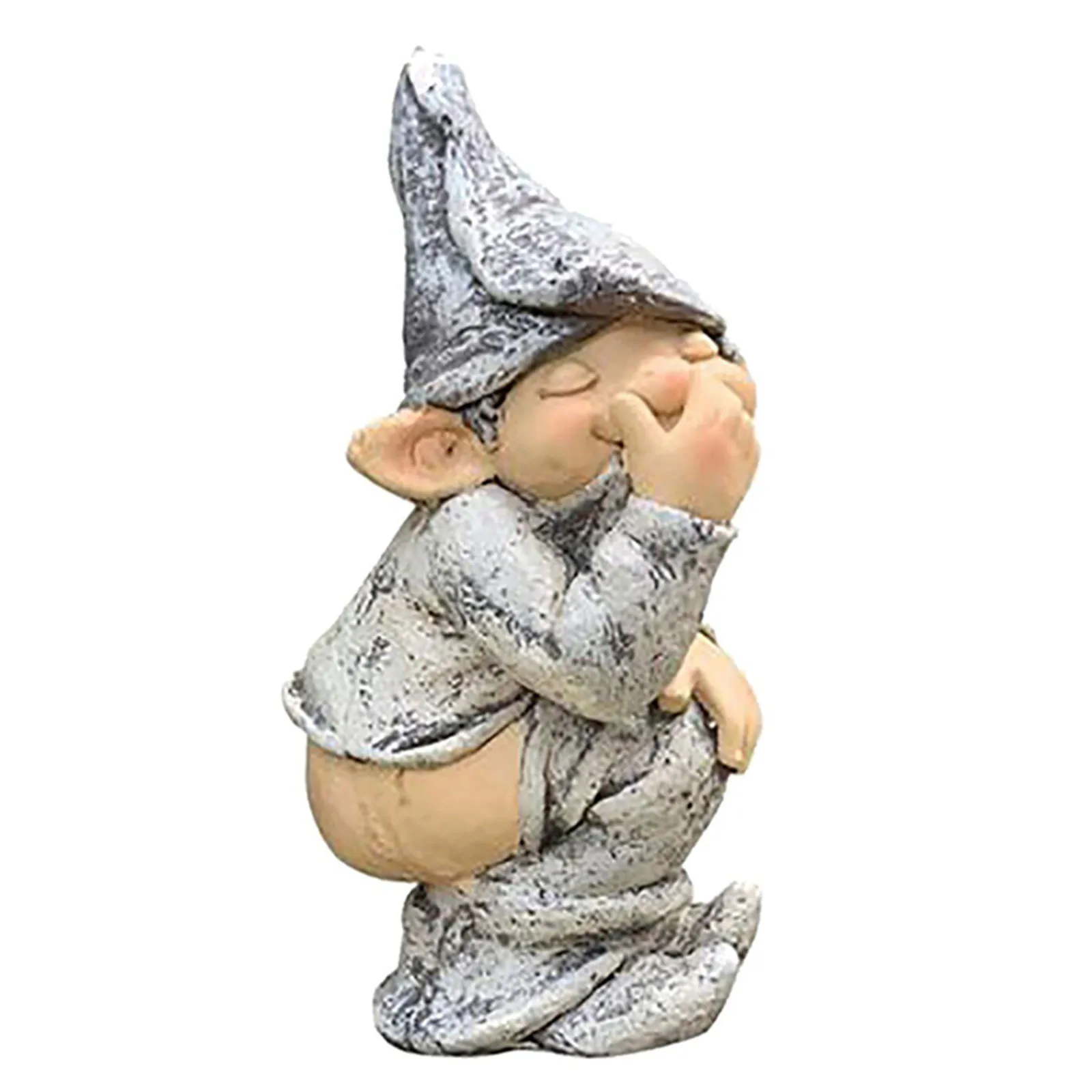 

Christmas Ornaments Garden Gnome Poo Statue Miniature Fairy Garden Figurine Resin Crafts 2019ing