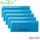 Резиновый скребок для окон Bluemax, 5 шт., Запасное лезвие для США, автоматическая виниловая пленка, пузырьковый инструмент для тонировки окон, бытовой инструмент для очистки автомобиля, скребок для льда 5B02