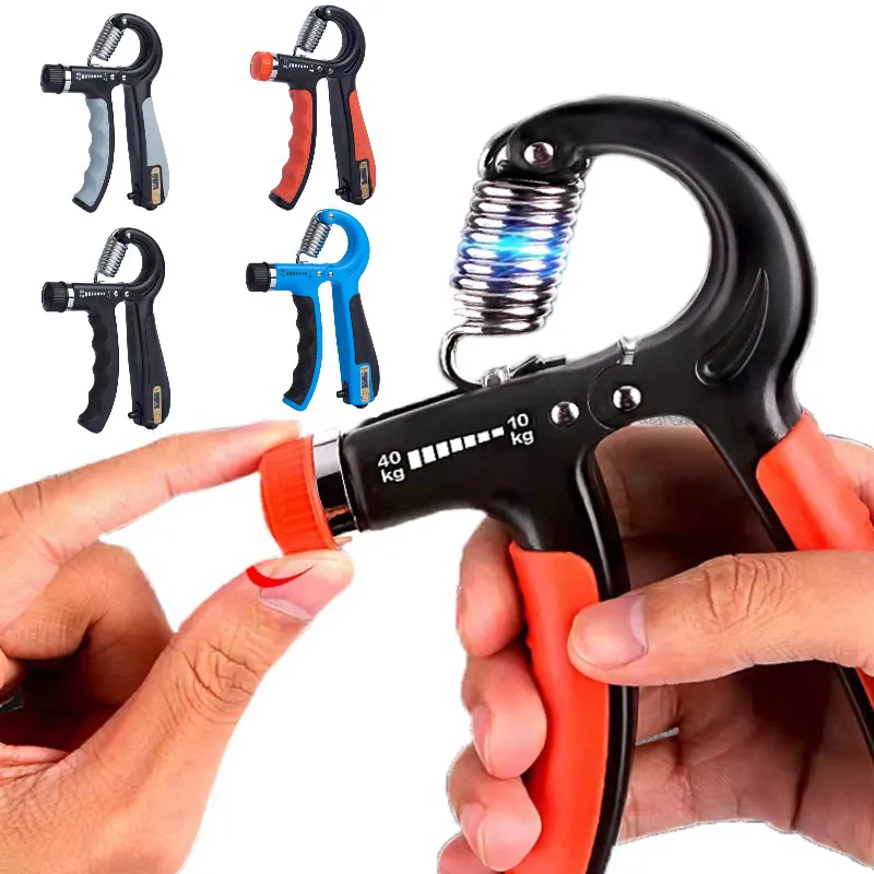 

Ручной захват, силовой тренажер, подсчет пальца, восстановление, релаксация мышц на запястье, Регулируемая сила захвата 5-60 кг, для дома