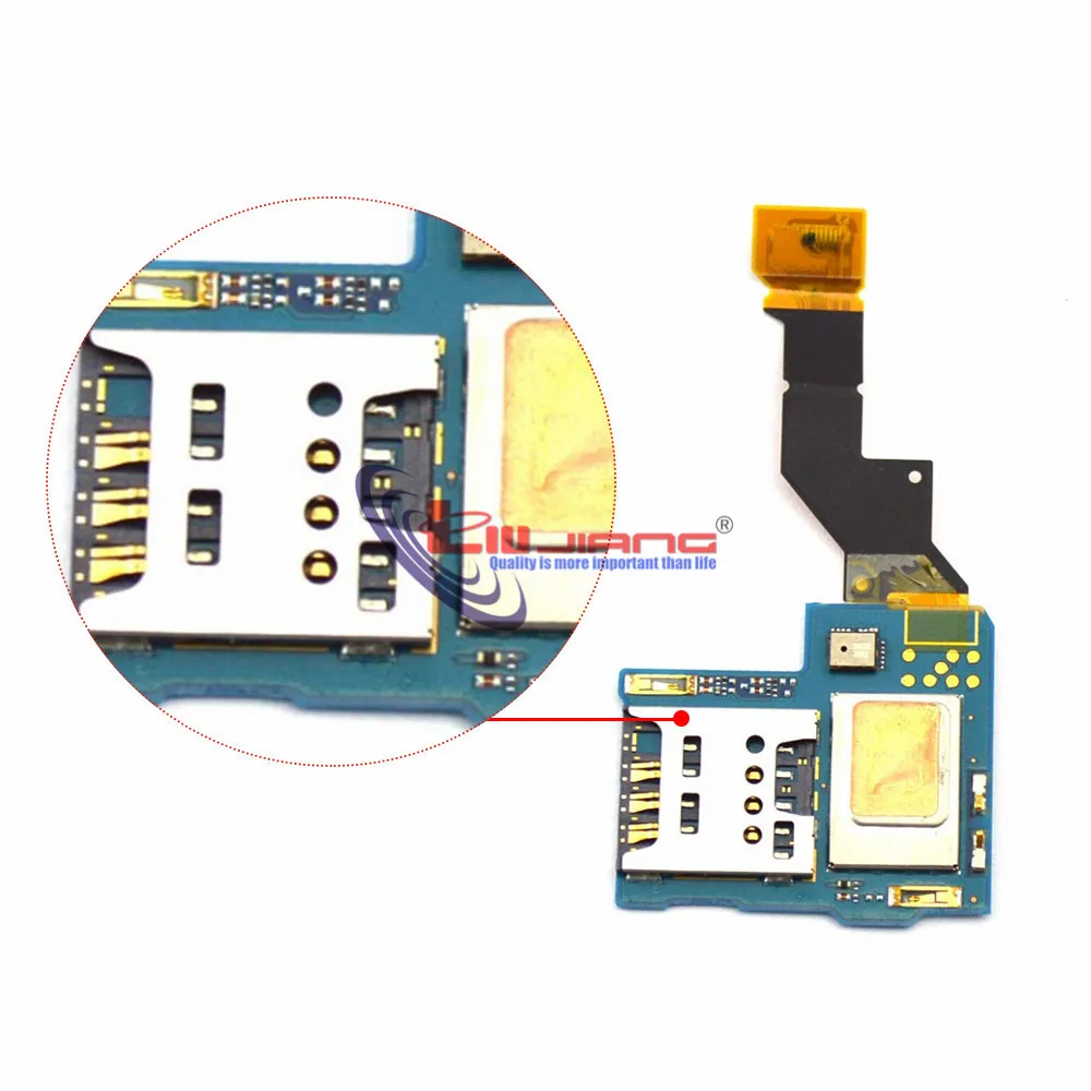 Original for Sony S LT26 LT26i SIM Card Reader Contact Flex Cable Replacement repair parts | Мобильные телефоны и