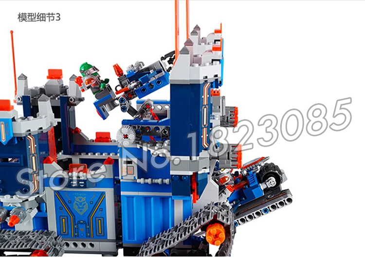 Новые модели Knights The Fortrex строительные блоки детские игрушки кирпичи горячая