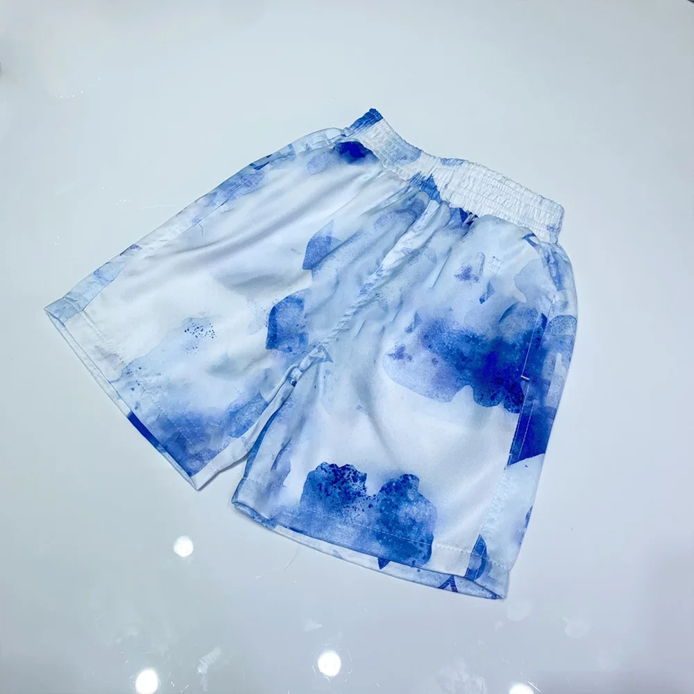 

High grade boys' short sleeve suit summer children's shorts 2021 new western two piece children's wear