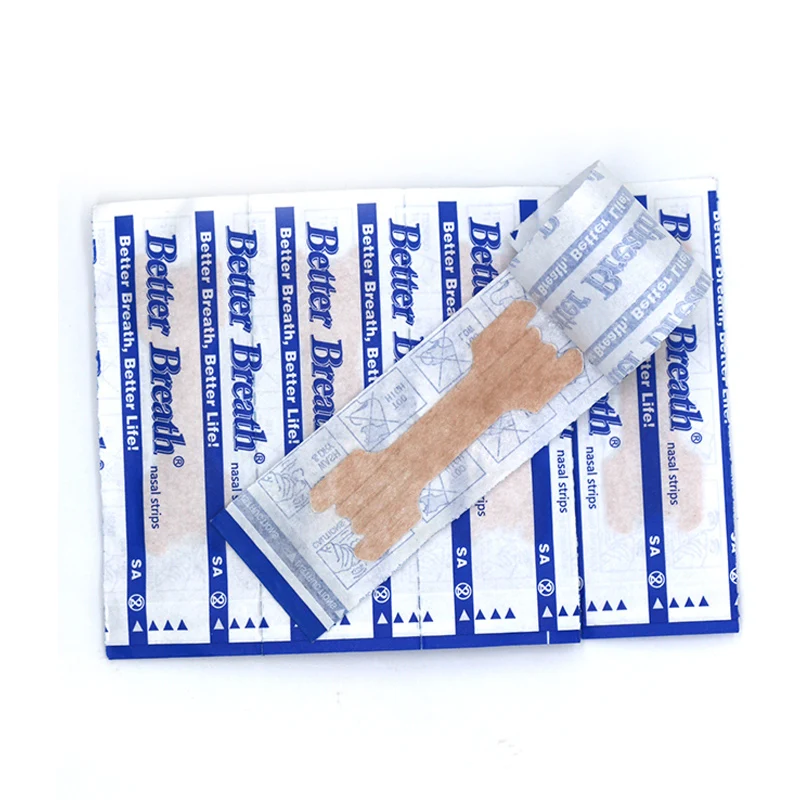 300 шт./лот большой размер (66x19 мм) носовые полоски для улучшения храпа дышащие