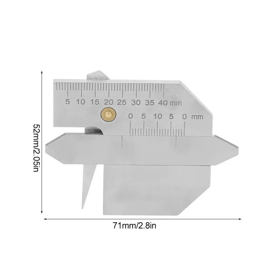 HJC45 сварочный шовный манометр инструменты для работы с ямой линейка из
