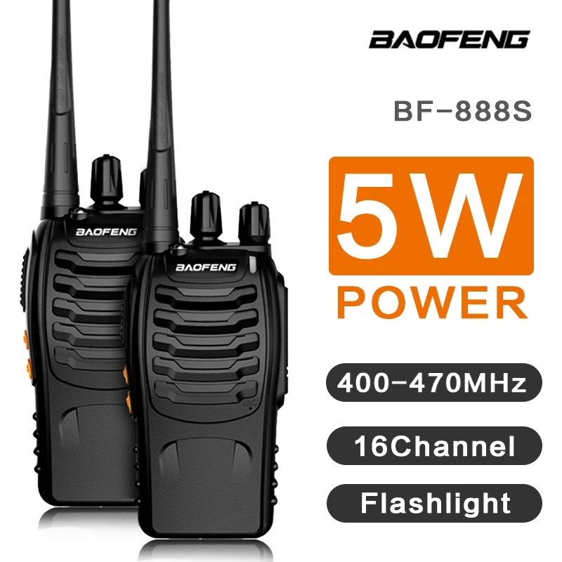 Baofeng BF 888S иди и болтай Walkie Talkie “иди 888s UHF 5 Вт 400 470 МГц BF888s H777 дешево двухстороннее