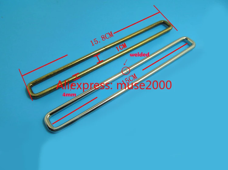 Ткацкая Лента Пряжка металлическое стальное кольцо продолговатой эллиптической