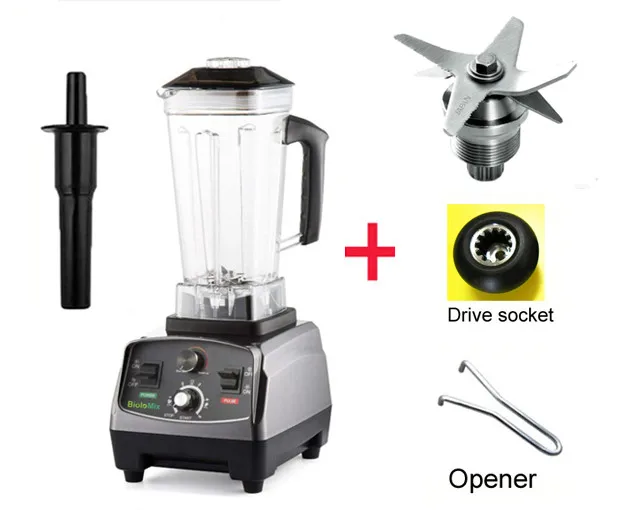 

2200W Heavy Duty Commercial Grade Timer Blender Mixer Juicer Fruit Food Processor Ice Smoothies