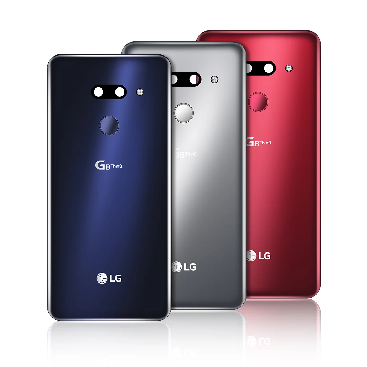 Новая Оригинальная задняя панель корпуса для LG G8 задняя крышка стеклянная Батарейная дверь для LG G8 ThinQ G820 G820N задняя крышка Запасные части