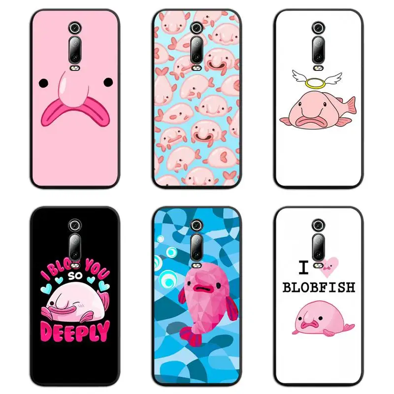 Милый Blobfish чехол для телефона Redmi 9A 9 8A 7 6 6A Note 8 8T Pro Max K20 K30 | Мобильные телефоны и