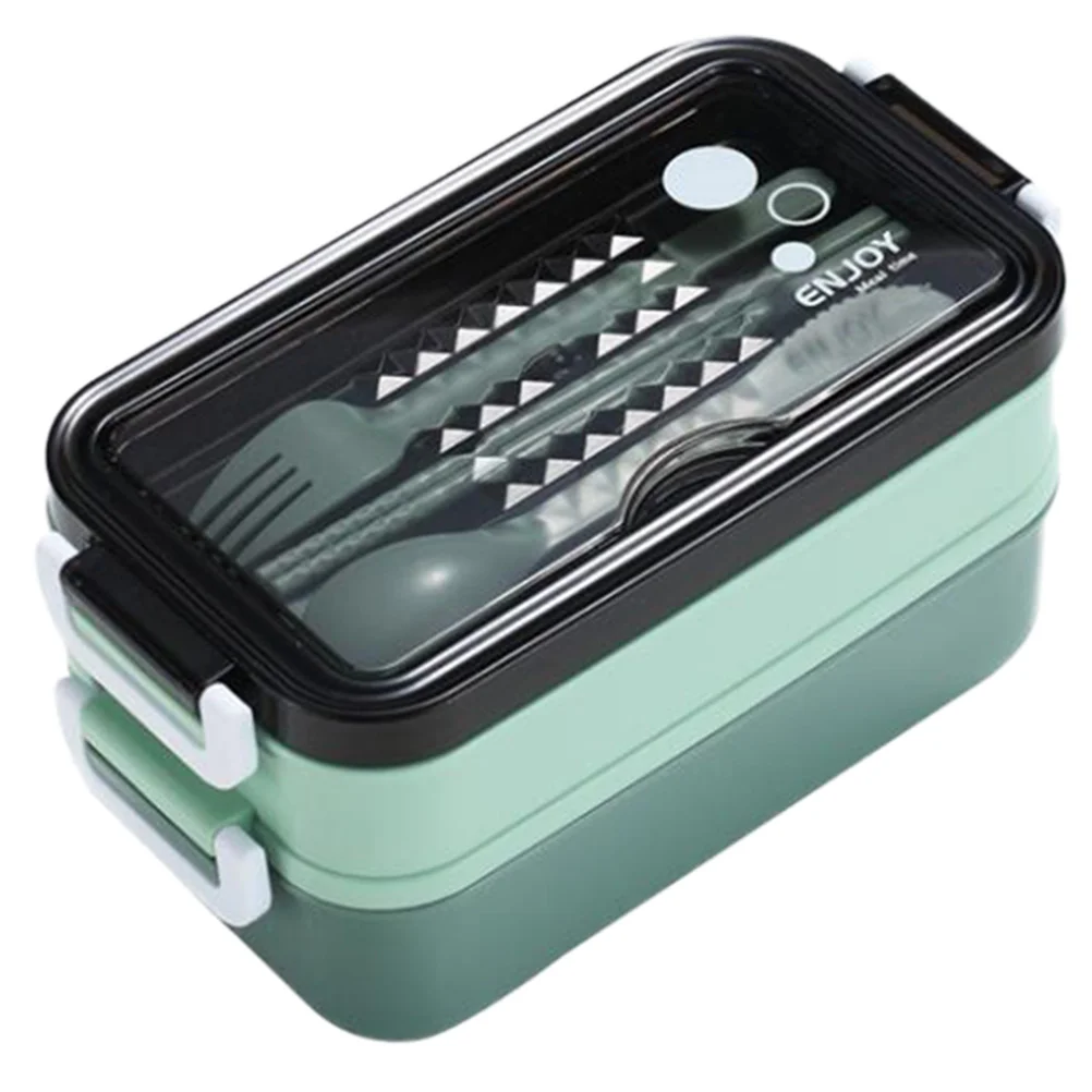 Портативная коробка Bento с подогревом для микроволновой печи практичная еды | Дом