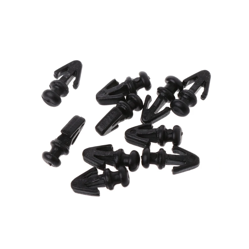 

MOLE 10 Pcs Door Gasket Sill Sealing Trim Fastener Clip For Ford Mondeo MK2 MK3 MK4